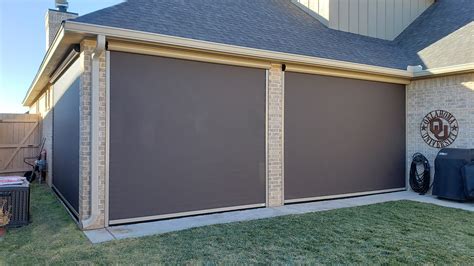 Motorized Patio Screens & Retractable Shades | Sunset Outdoor ...