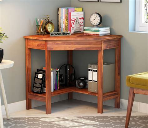 Buy Corner Study Table Online @Upto 55% Off in India | Wooden Street