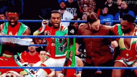 The New Day Xavier Woods GIF - The New Day Xavier Woods Big E ...