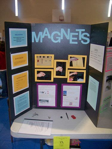 Magnet Science Projects | Good Science Project Ideas | Science fair ...