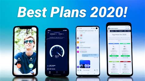 Ultimate Guide To Best Cell Phone Plans 2020 - 1GB to Unlimited ...