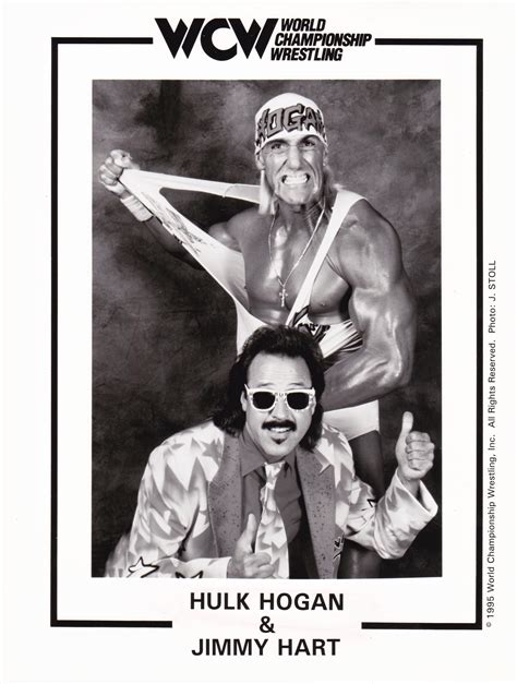 Hulk Hogan & Jimmy Hart | Jimmy hart, World championship wrestling ...