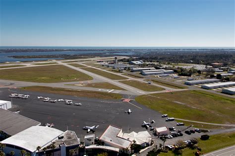 Aerial View St Augustine Airport St Augustine Florida Stock Photo ...