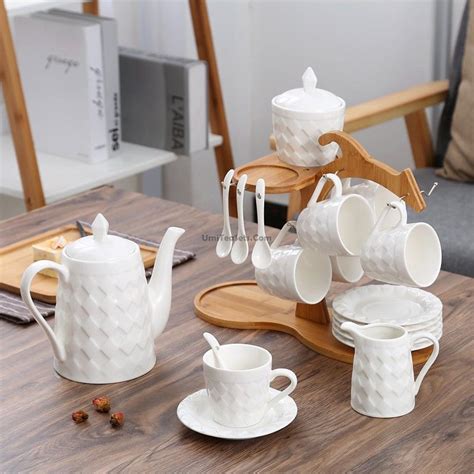 Modern British Style Tea Set With Stand - UmiTeaSets.com in 2020 | Tea ...