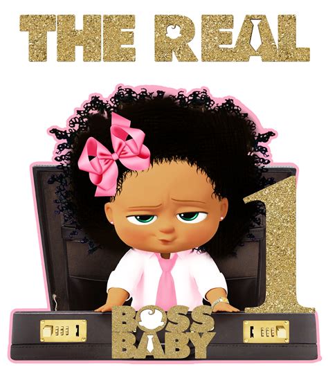 Boss Baby Girl Afro Clipart Boss Baby Girl Paper Boss Baby Girl Afro ...