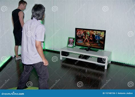 Xbox 360 and Kinect with Dance Central Editorial Photo - Image of ...