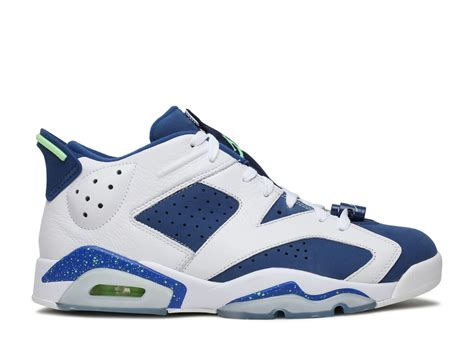 Air Jordan 6 Retro Low "seahawks" - Air Jordan - 304401 106 - white ...