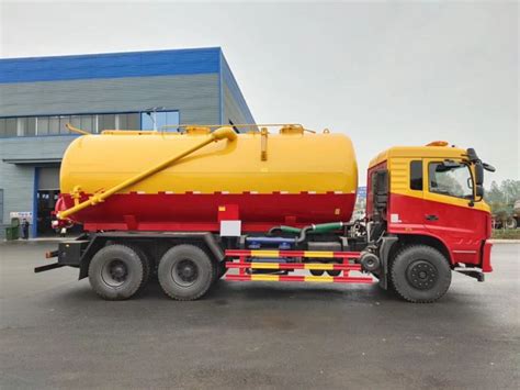 China High Quality 18CBM Vacuum Septic Tank Truck Manufacturers ...