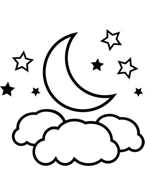 Sky Coloring Pages Printable