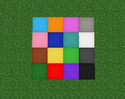 Colourful wool by BlazePowder Minecraft Texture Pack