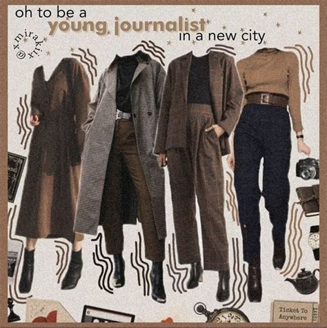 Young journalist in 2022 | Retro outfits, Aesthetic clothes, Mood clothes