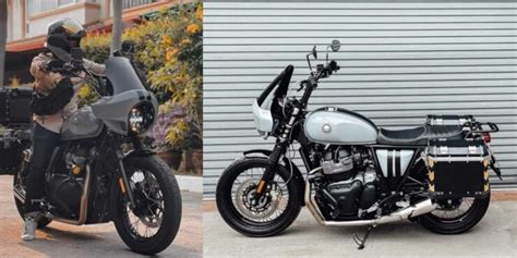 This Modified Royal Enfield Continental GT Is Ready For Touring