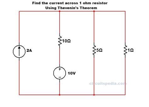 Thevenin theorem, Thevenin's theorem solution example,Thevenin ...