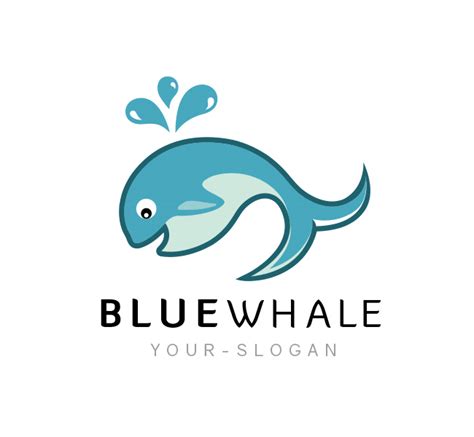 Blue Whale Logo & Business Card Template - The Design Love