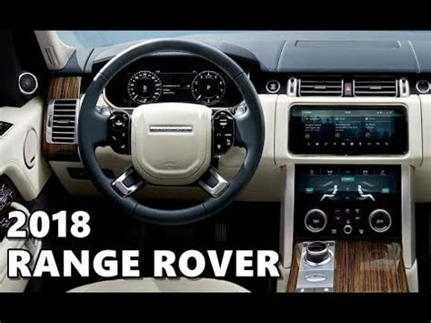 2018 Range Rover Vogue INTERIOR Highlights - YouTube