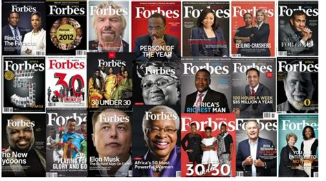 Forbes: Getting In and Moving Up The List of Billionaires | Kanyi Daily ...