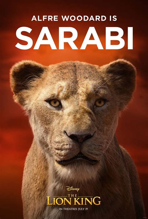 The Lion King poster - Sarabi - The Lion King 2019 Photo (42834779 ...