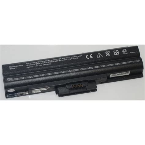 LSO206 Sony Laptop Battery 11.1V, 4400 mAh LSO206 LAPTOP BATTERY TV ...