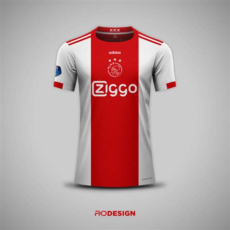 Ajax Amsterdam Adidas Home Jersey Concept. A classic style for the ...