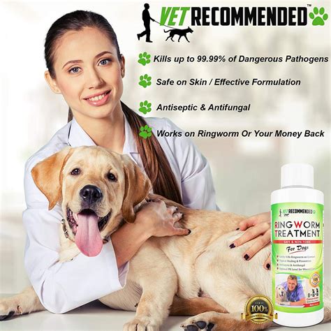 Ringworm Treatment for Dogs - 4oz Concentrate Makes Two 16oz Bottles ...