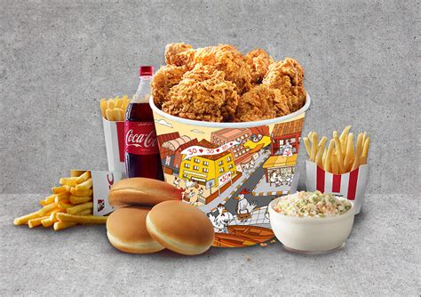 KFC Bucket Illustration on Behance