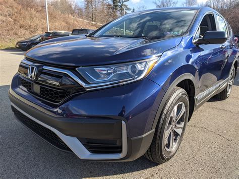 New 2020 Honda CR-V LX in Obsidian Blue Pearl | Greensburg | #H07879