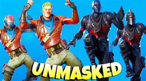 I removed the Masks on Fortnite Skins and they look amazing..! Part 1 ...