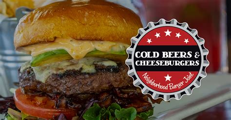 Cold Beers & Cheeseburgers Menu | Sports Bar | Burger Restaurant