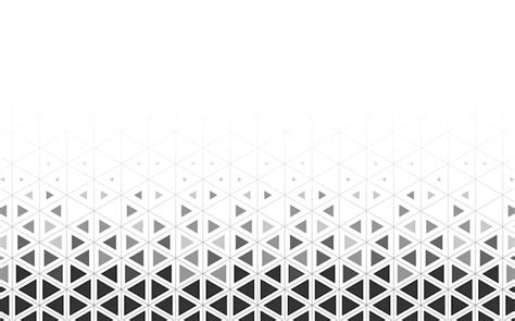 Free Vector | Gray triangle patterned on white background