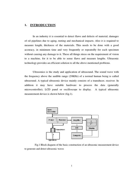 Ultrasonic Sound and Its Applications | PDF | Ultrasound | Medical ...