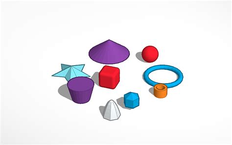 3D design shapes | Tinkercad