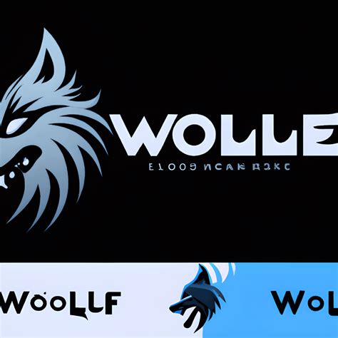 Design a Logo Featuring a Sideview of a Dark Grey Wolf · Creative Fabrica