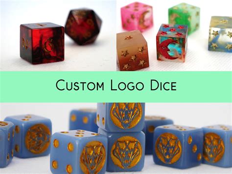 Your Logo On Dice Design Your Own Custom Dice Customise Your | Etsy