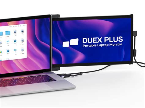 Buy Mobile Pixels Duex Plus Portable Monitor for Laptops, USB C/USB A ...