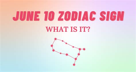 June 10 Zodiac Sign Explained | So Syncd