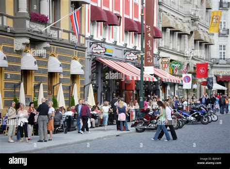 Downtown Oslo, Norway Stock Photo - Alamy