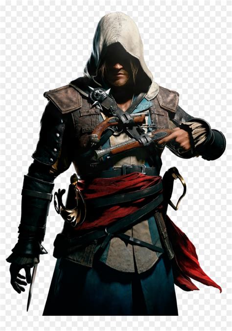 Edward Kenway - Assassin's Creed Black Flag Png - Free Transparent PNG ...