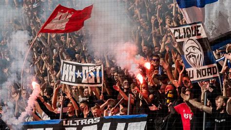 St Pauli fans celebrate first home win over Hamburg in 59 years with ...