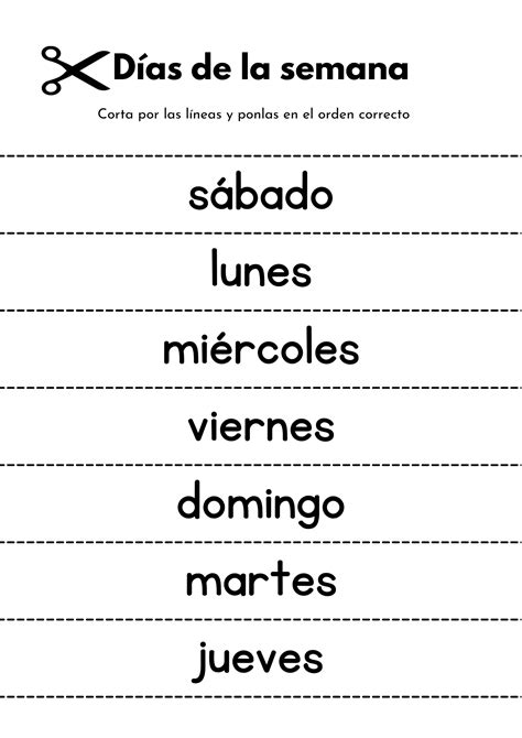 The Spanish Days of the Week (+ Free PDF) - Spanish with Tati