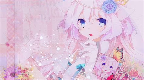 Pink Pastel Anime Desktop Wallpapers - Wallpaper Cave