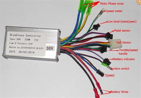 Electric Bike Motor Controller Schematic