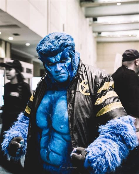 This Beast from X-Men Comic Con Halloween costume is epic. | Xmen ...