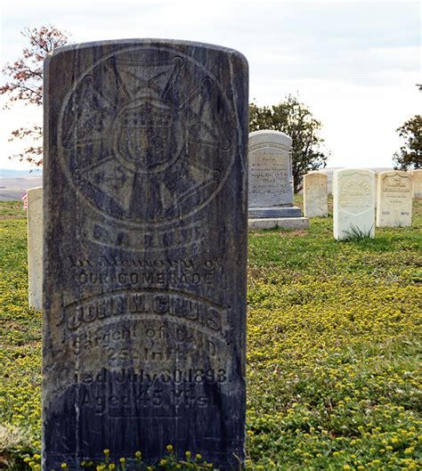 Custer National Cemetery - Little Bighorn Battlefield National Monument ...