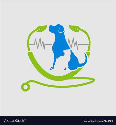 Pet care logo Royalty Free Vector Image - VectorStock