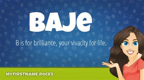 Baje First Name Personality & Popularity