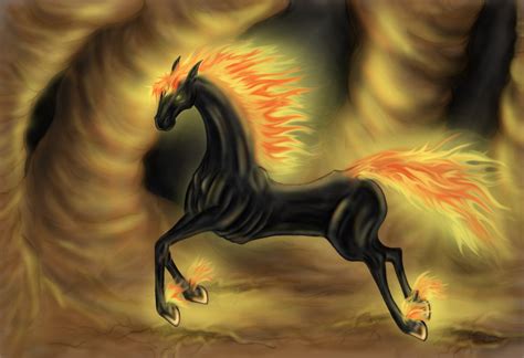 Nightmare Horse by BlackDragonLady on DeviantArt