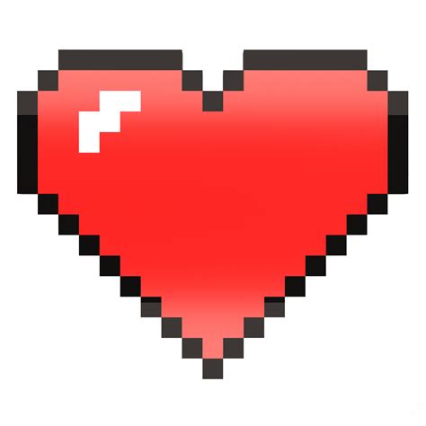 Pixel Heart Minecraft