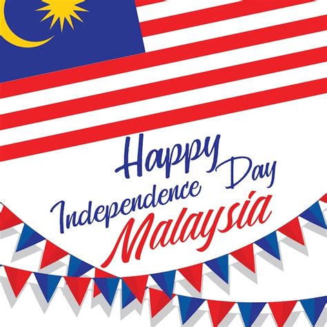 Malaysia Independence Day Logo