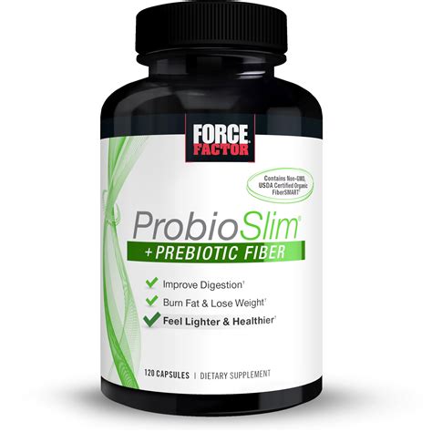 Buy Force Factor ProbioSlim Prebiotic Fiber Weight Loss Supplement for ...