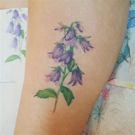 watercolour bluebells tattoo | Bluebell tattoo, Flower tattoo, Flower ...